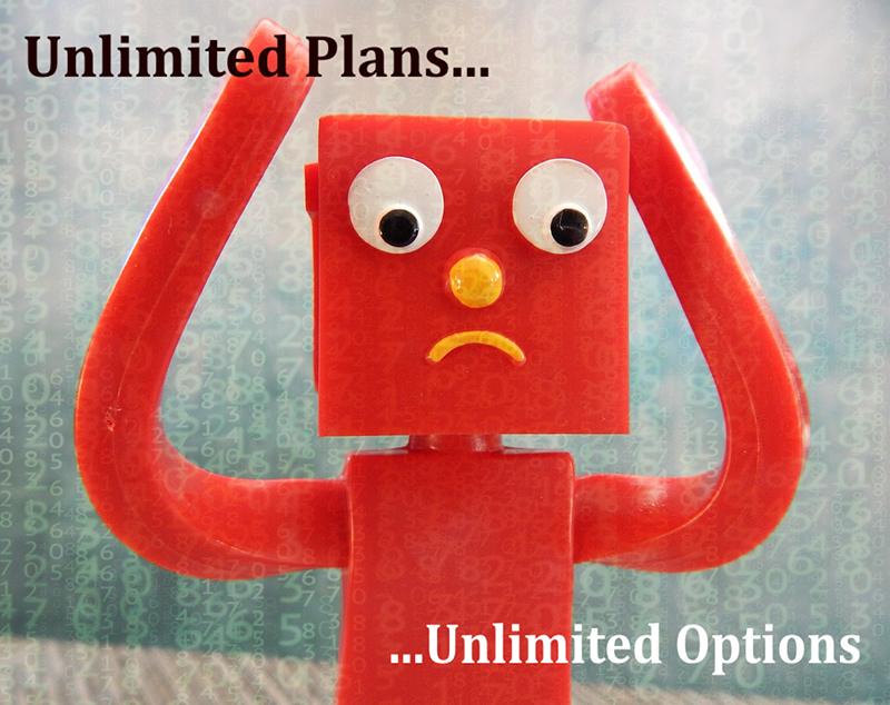 Unlimited Plans With Unlimited Options